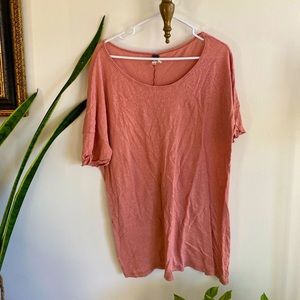 free people layering tee tunic